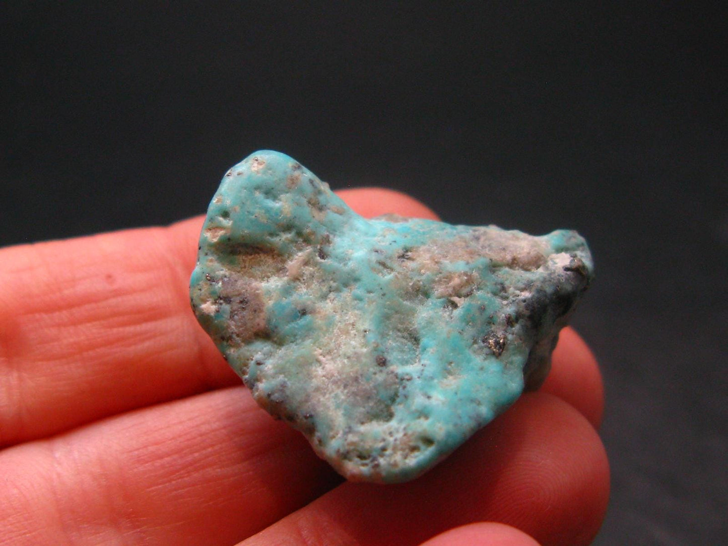 Genuine Sleeping Beauty Turquoise Raw Piece from Arizona, USA - 1.1" - 8.44 Grams