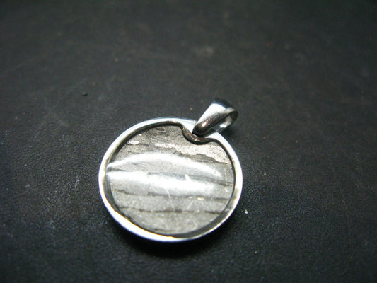 Muonionalusta Meteorite Pendant from Sweden - 2.3"