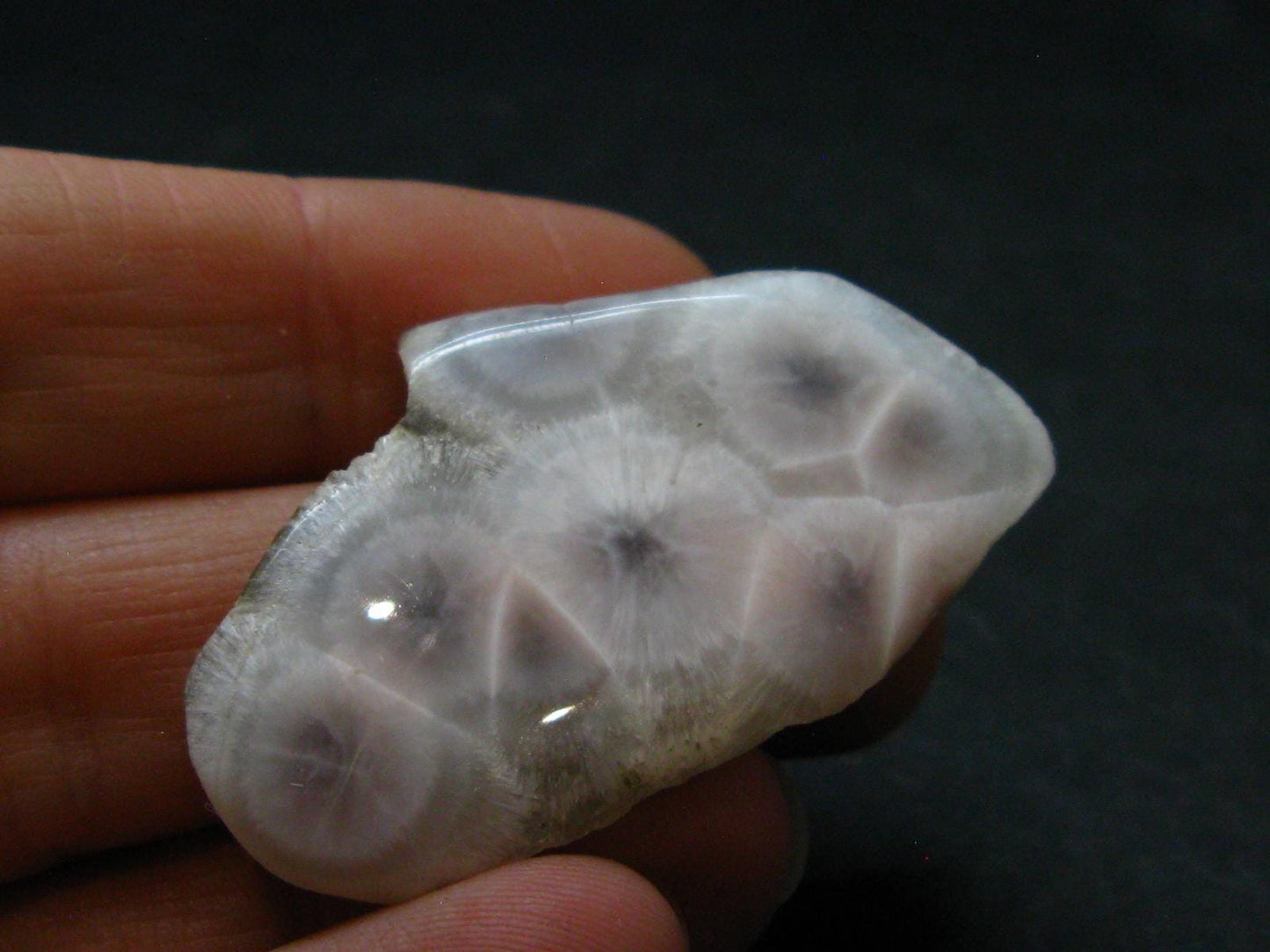 Natrolite Tumbled Stone from Indonesia - 1.5" - 7.67 Grams