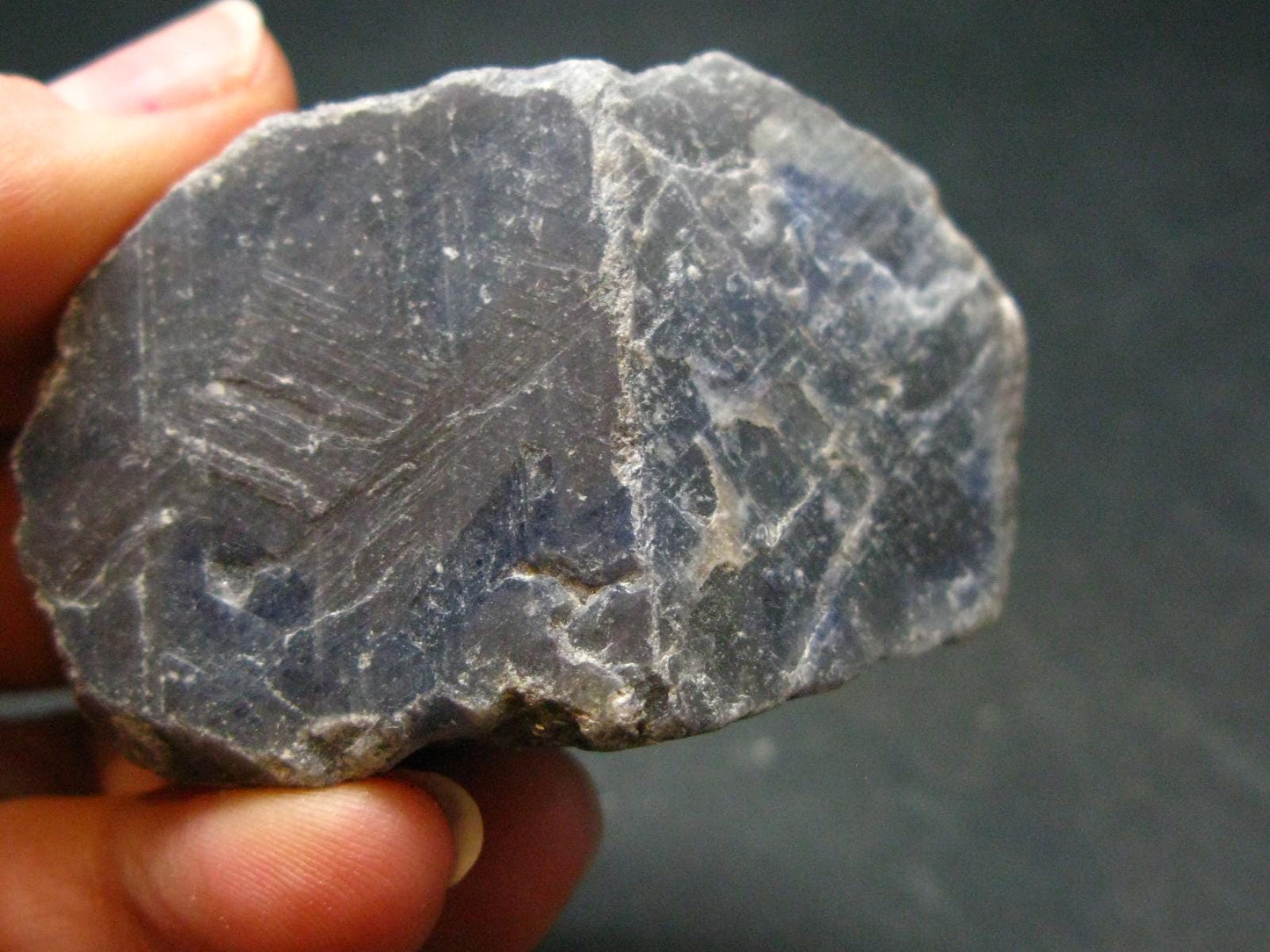 Large Blue Sapphire Corundum Crystal From Brazil - 2.1"