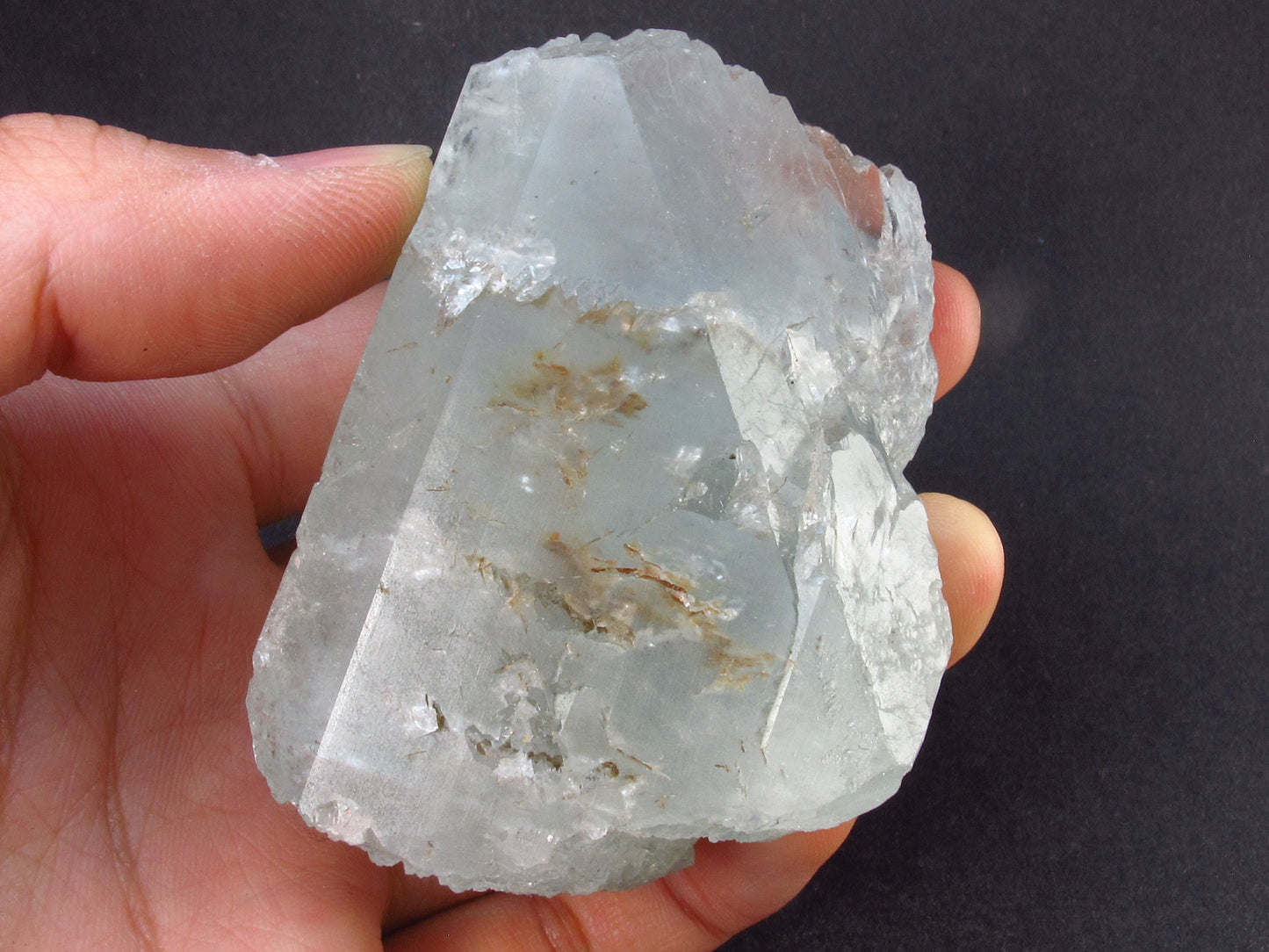 Natural Large Blue Topaz Crystal From Brazil - 2.7" - 191 Grams