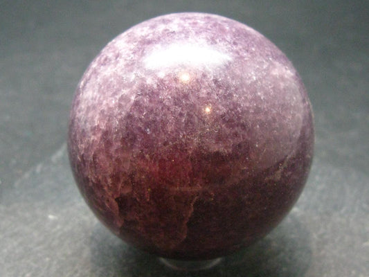Lepidolite sphere from Brazil - 1.9"
