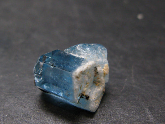 Gem Aquamarine Crystal Blue Beryl From Vietnam - 2.54 Grams - 0.5"