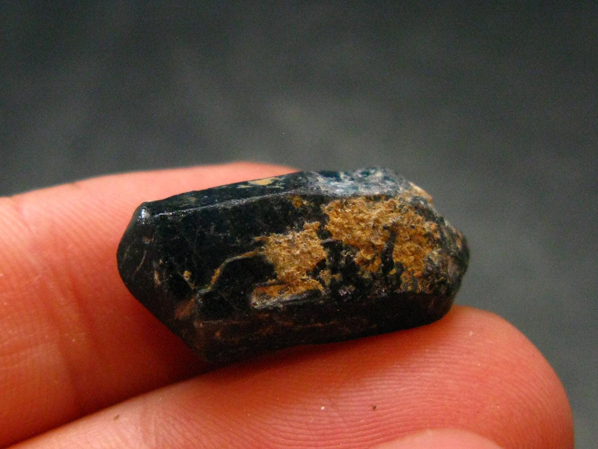 Large Neon Blue Apatite Crystal From Brazil - 0.8" - 2.92 Grams