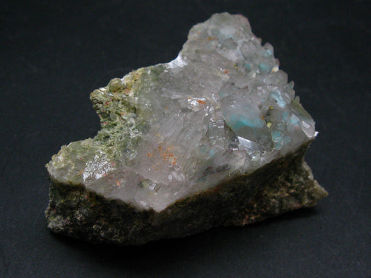 Rare Ajoite in Quartz Cluster from South Africa - 3.1" - 194.4 Grams