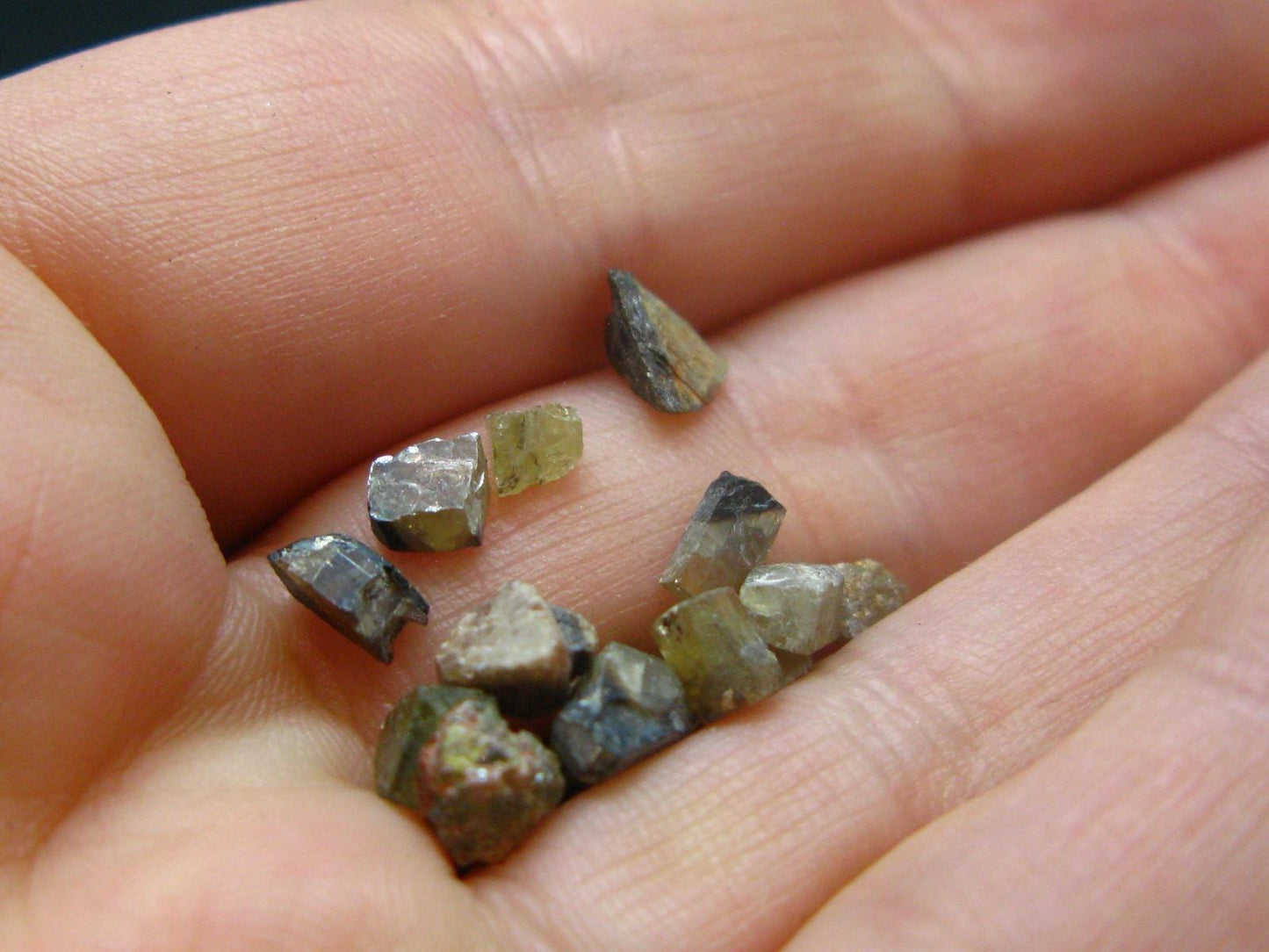 Lot of 15 Stibio Tantalite Crystals From Brazil - 13.30 Carats