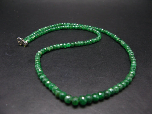 Tsavorite Tsavolite Green Garnet Necklace - 19" - 19.5 Grams