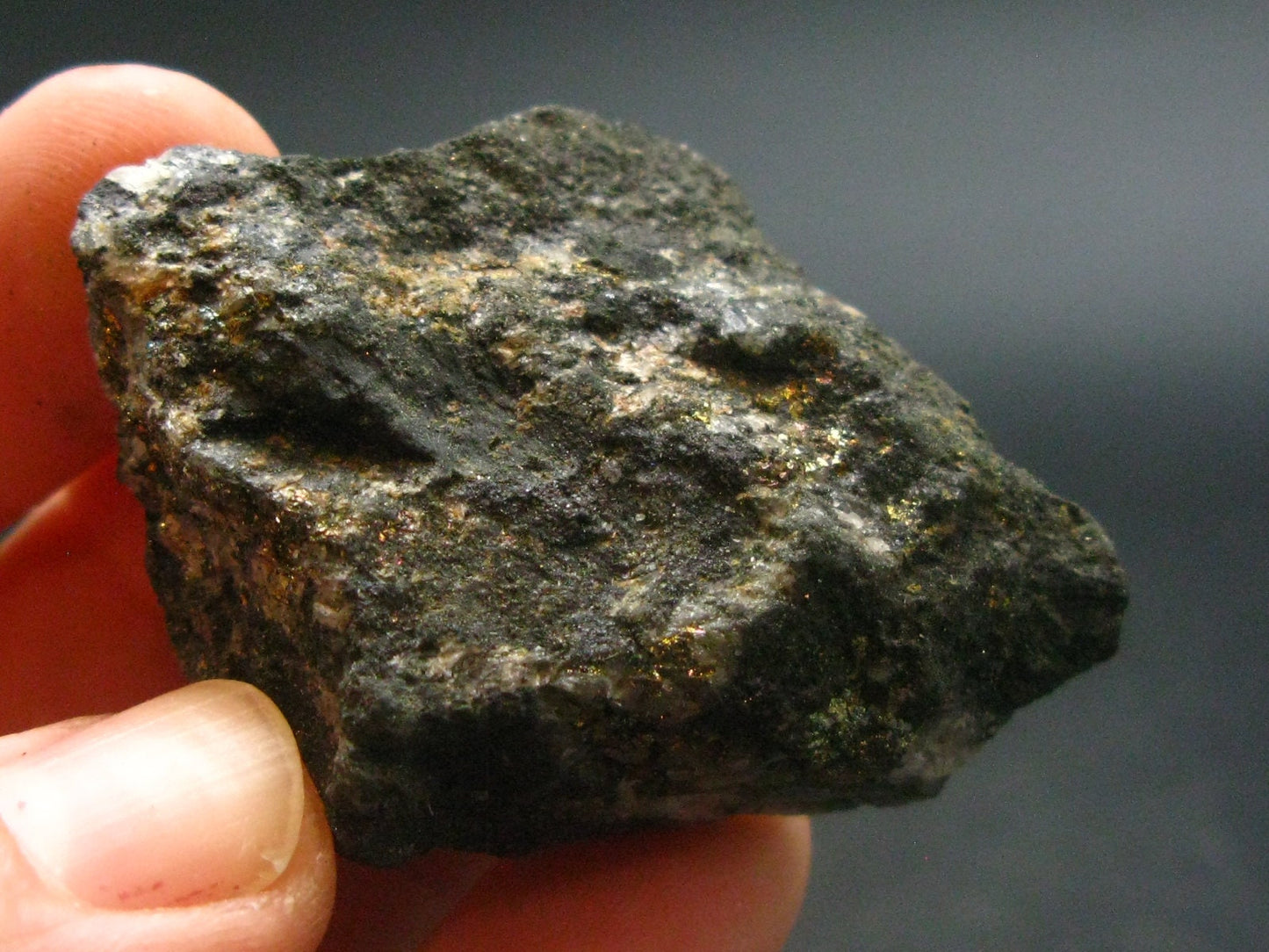 Healers Gold Pyrite With Magnetite Raw Stone From USA - 1.9" - 34.30 Grams