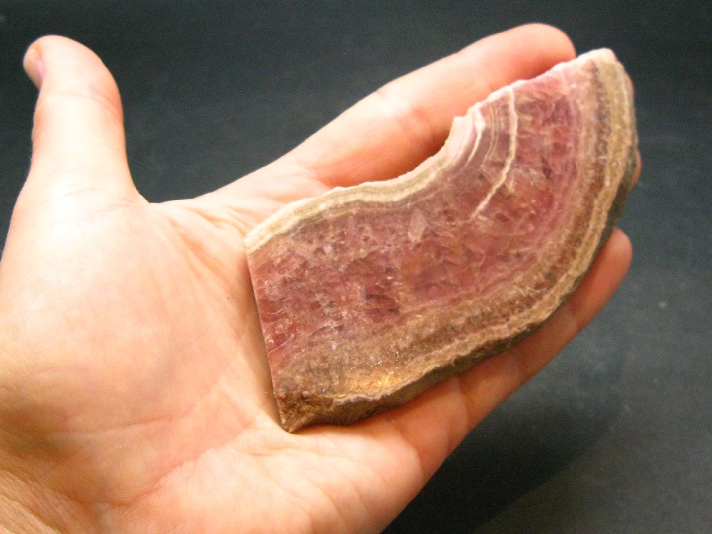 Rhodochrosite Stalactite From Argentina - 3.6" - 92.45 Grams