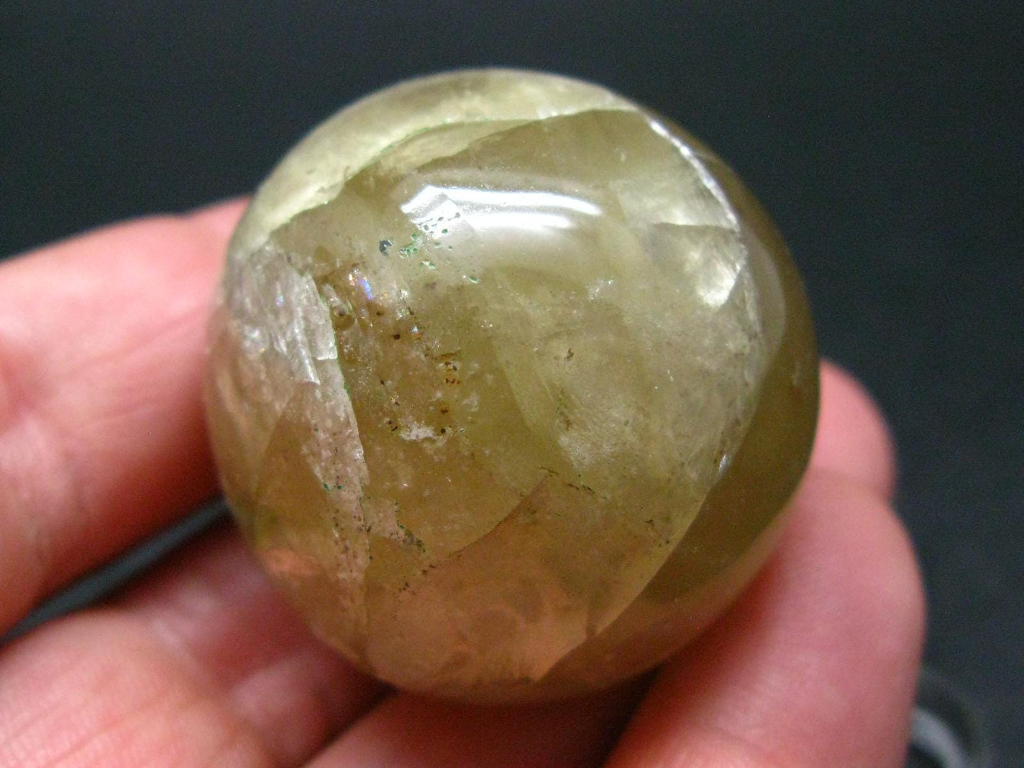 Rare Golden Scapolite Sphere Ball from Afghanitan - 1.5"