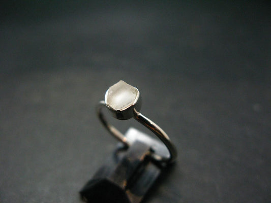 9.50 Carat Phenakite Phenacite Sterling Silver Size 8 Ring from Brazil