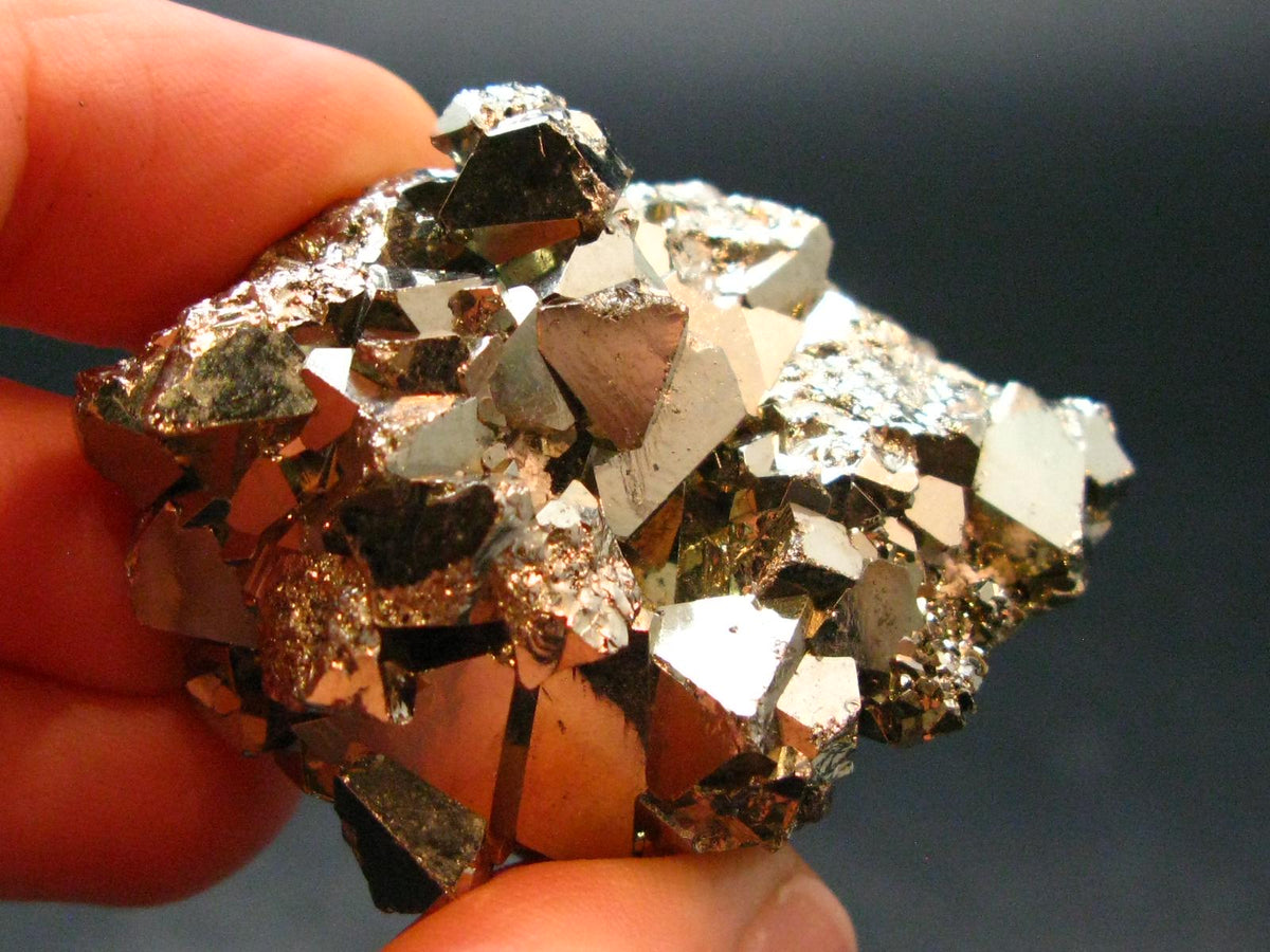 Pyrite Cluster From Peru - 1.7" - 44.43 Grams