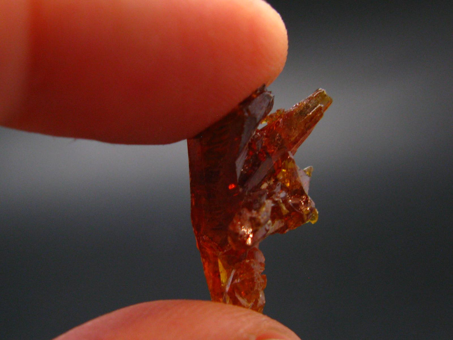 Rare Lot of 10 Zincite Crystals from Poland - 112.50 Carats
