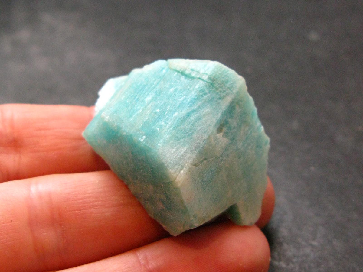 Huge Amazonite Microcline Crystal From Colorado - 1.5"