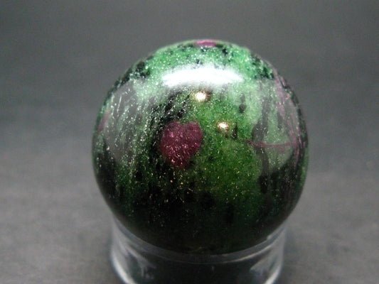 Ruby In Zoisite Sphere from India - 1.4" - 86.0 Grams