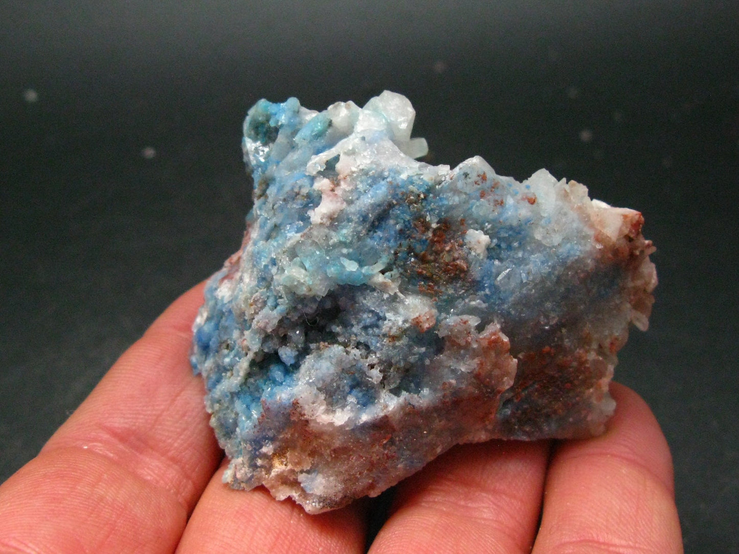 Ajoite With Papagoite in Quartz Cluster from S. Africa - 323 Carats - 2.3"