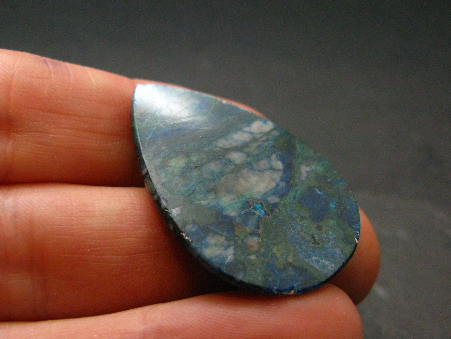 Shattuckite Cabochon from Namibia - 1.3" - 4.85 Grams