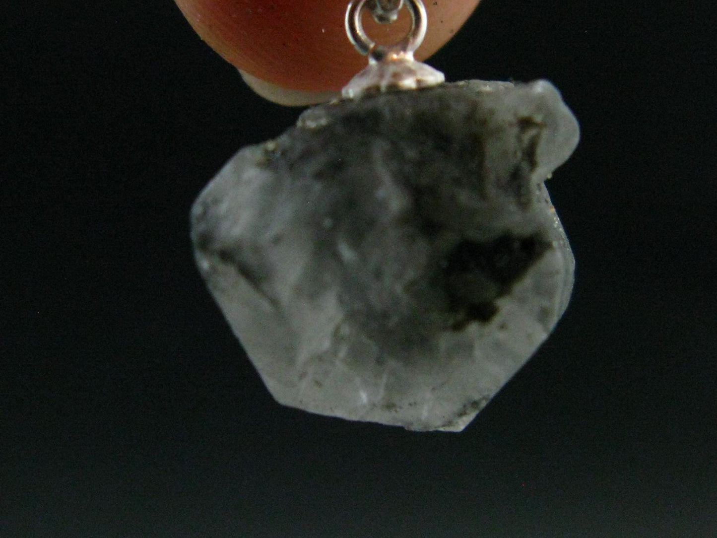 Phenakite Phenacite Crystal Silver Pendant From Russia - 0.8" - 3.15 Grams
