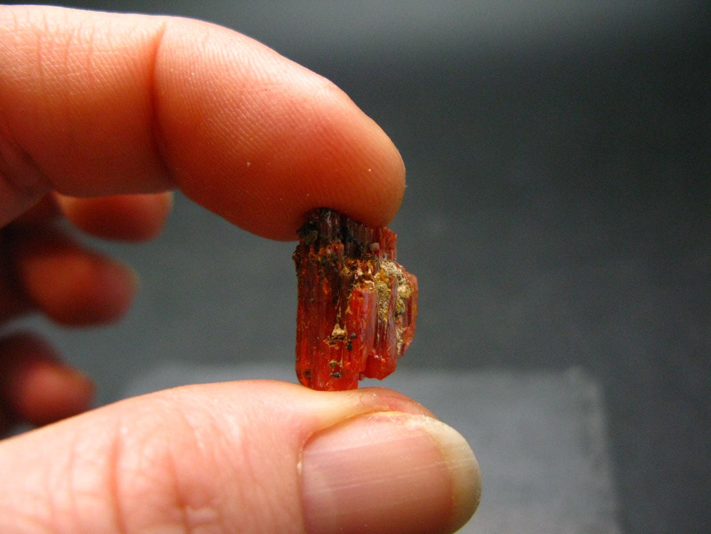 Large Orange Crocoite Crystal From Australia - 0.6" - 13.40 Carats