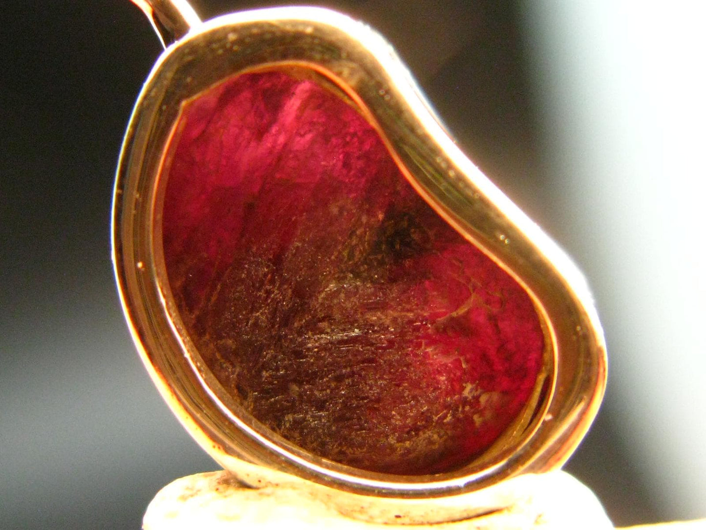 Alexandrite Chrysoberyl Crystal Silver Pendant From Zimbabwe - 0.8" - 1.92 Grams
