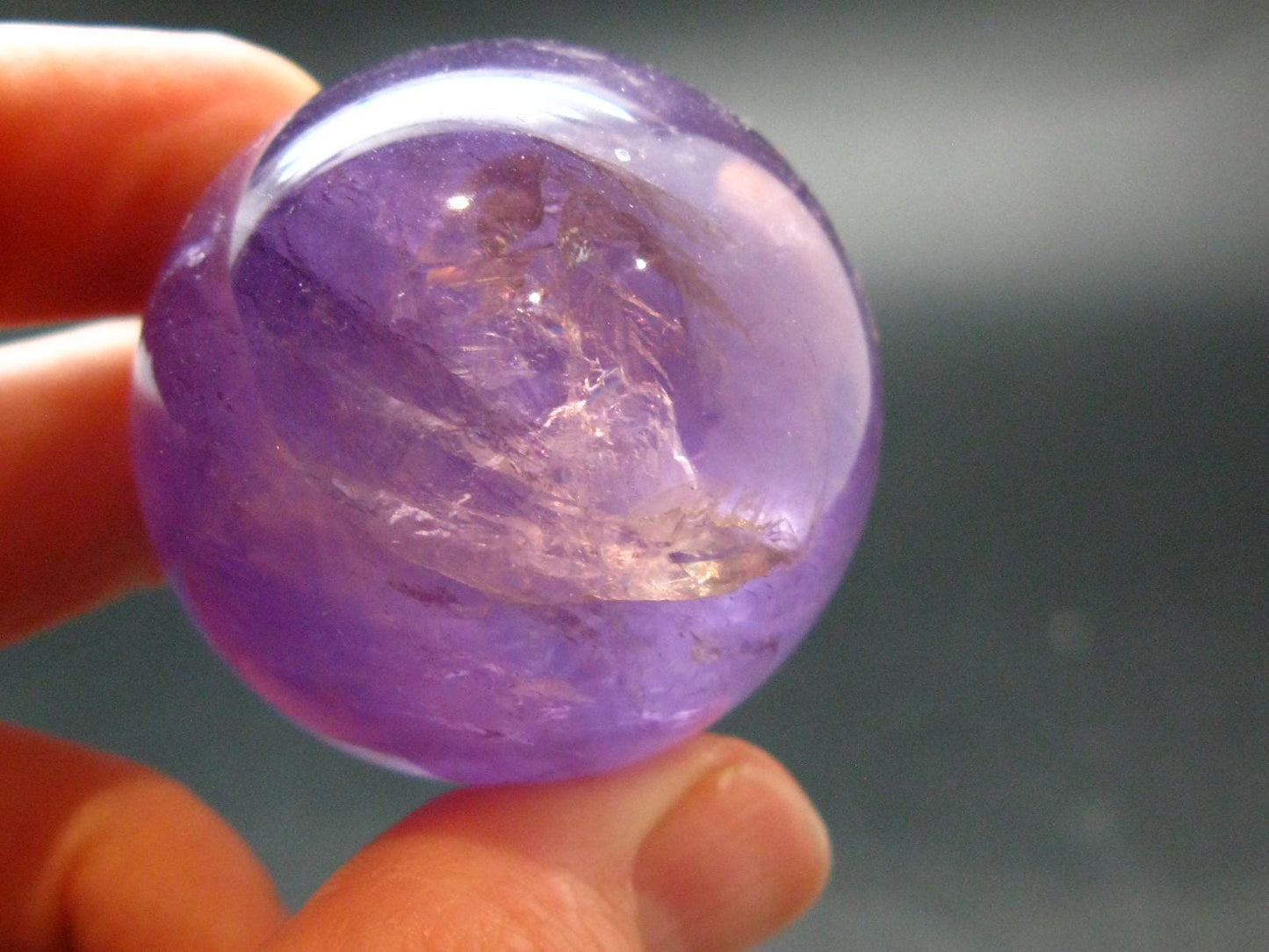 Beautiful Gem Amethyst Sphere from Brazil - 1.5" - 71.0 Grams
