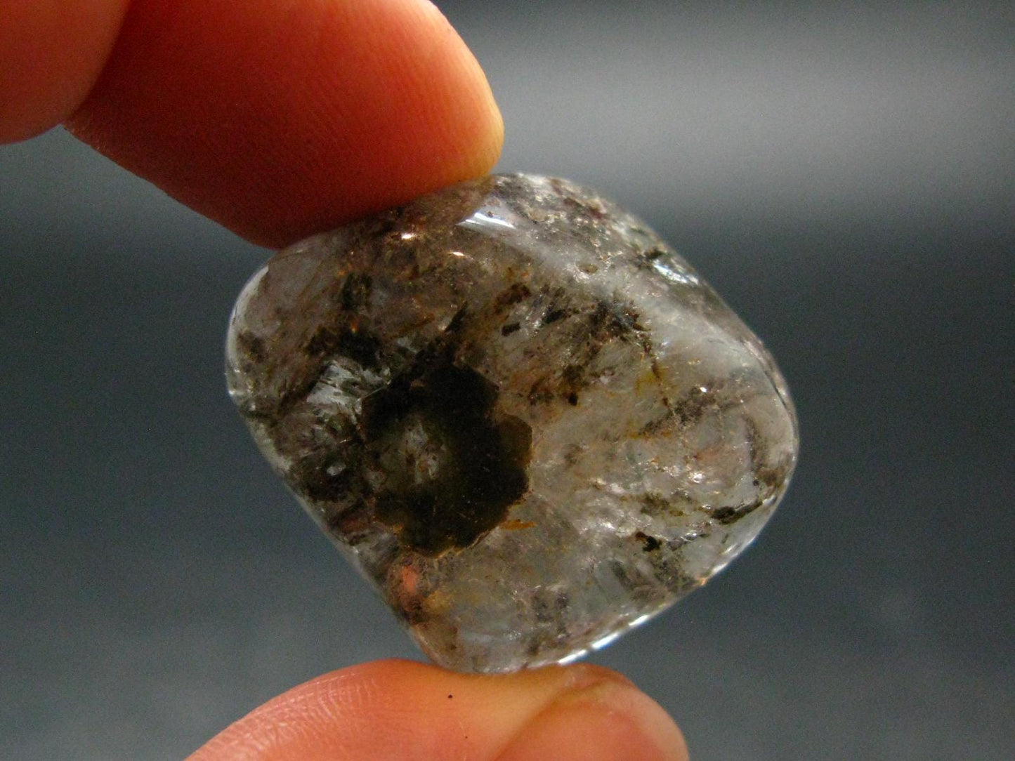 Rare Witches Finger Quartz Crystal Tumble From Zambia - 1.0" - 14.68 Grams