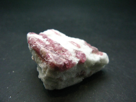 Pink Tourmaline In Quartz Cluster From Brazil - 1.9"