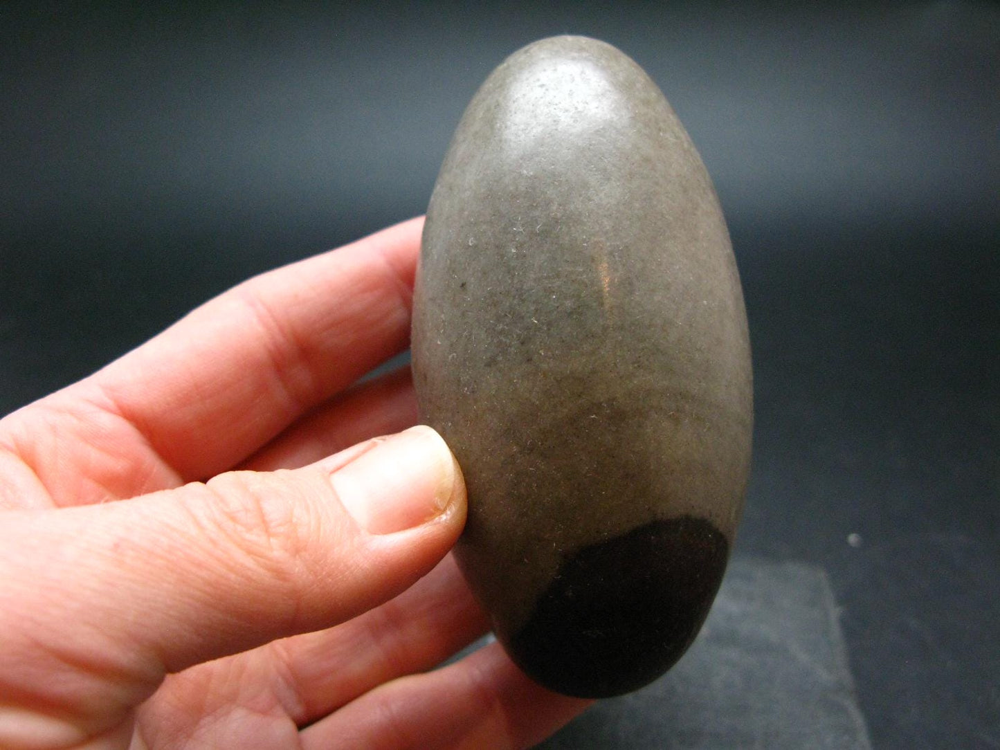 Shiva Lingam from India - 3.4"