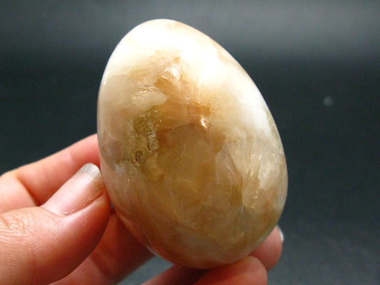 Unique Stilbite Egg From India - 2.2"