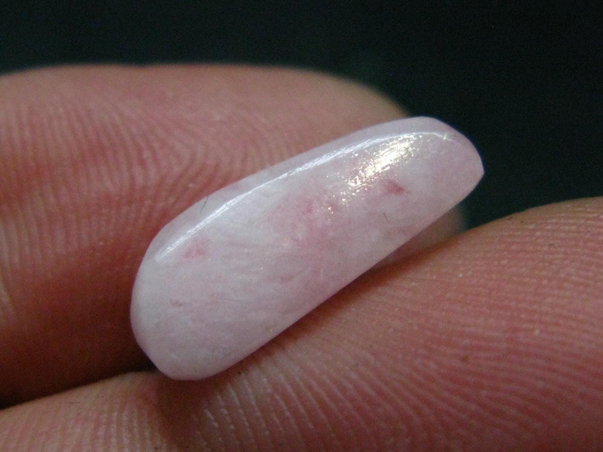 Rare Pink Tugtupite Tumbled Piece From Greenland - 3.87 Carats - 0.7"