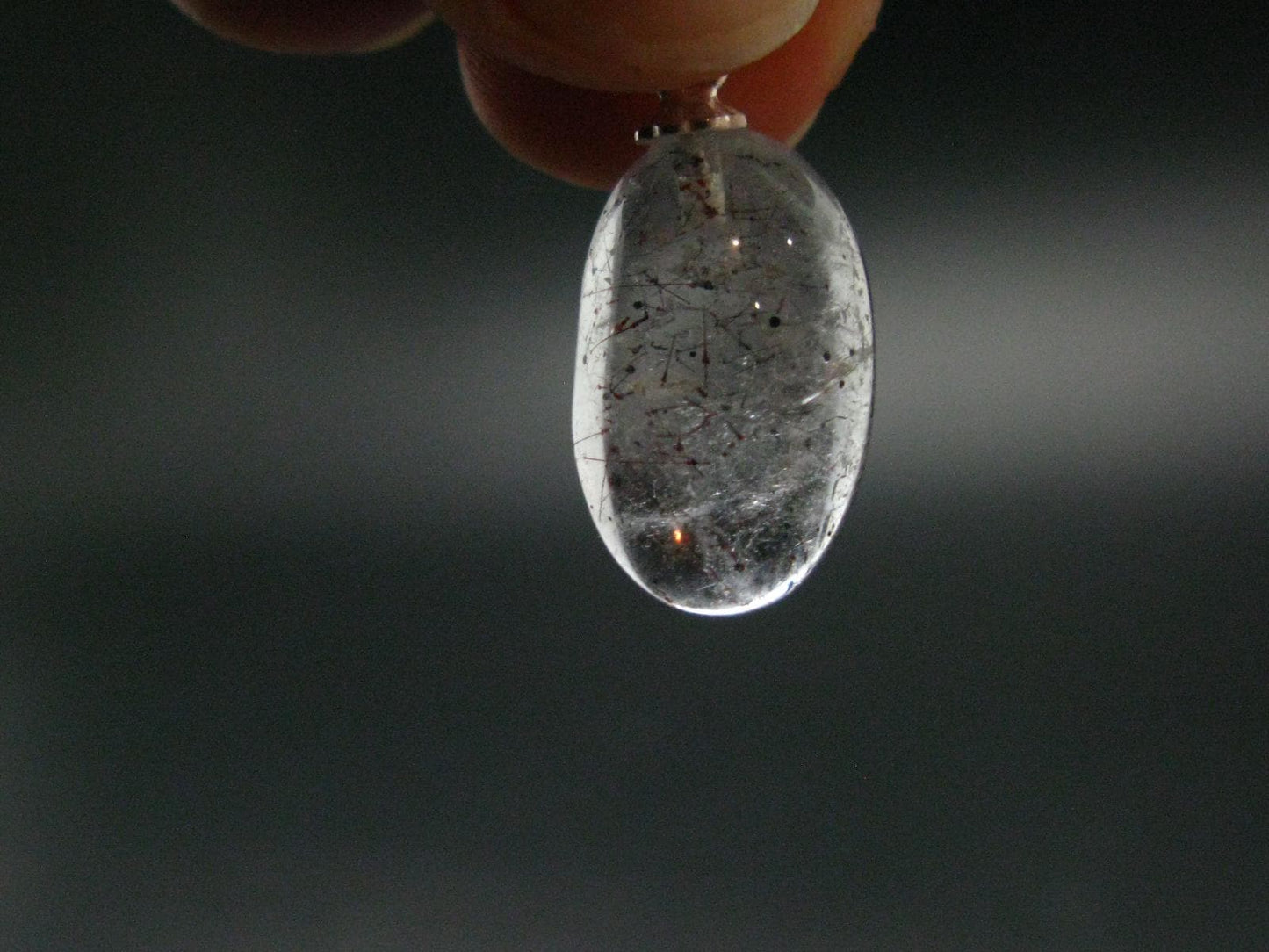 Lepidocrocite Pendant From Brazil - 0.9" - 1.43 Grams