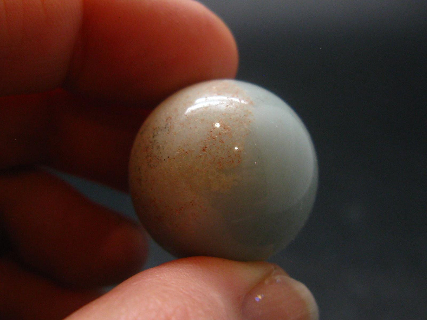 Rare Azumar Amazonite Sphere From United States - 0.9" - 17.30 Grams