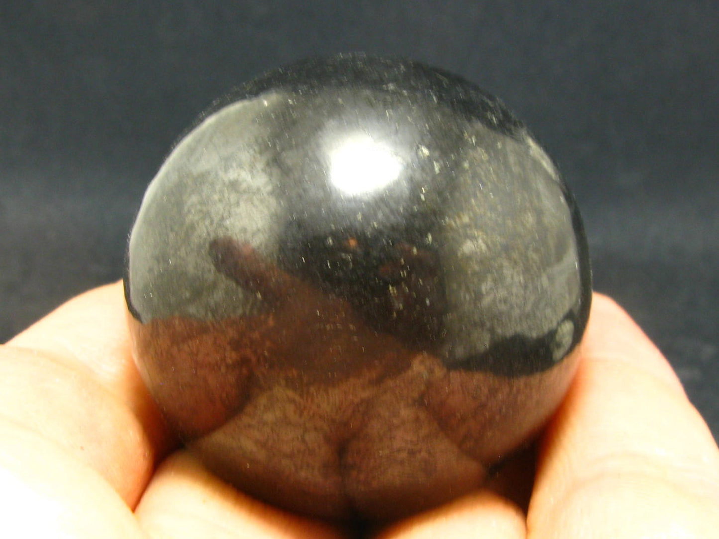 Shungite Sphere Ball From Russia - 1.5"