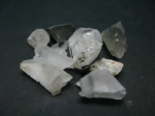 Lot of 10 Phenakite Phenacite Crystals From Brazil - 57.10 Carats