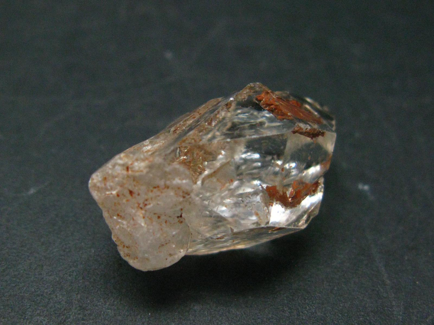 Rare Petroleum Oil In Quartz Crystal From Madagascar - 1.1" - 7.41 Grams
