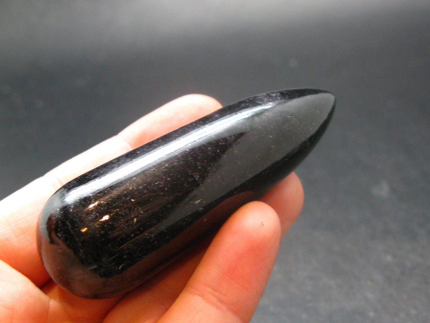 Black Tourmaline Schorl 2.8" Wand From Brazil - 69.18 Grams