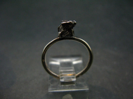 Meteorite Campo Del Cielo Argentina Sterling Silver Ring - 2.06 Grams - Size 6