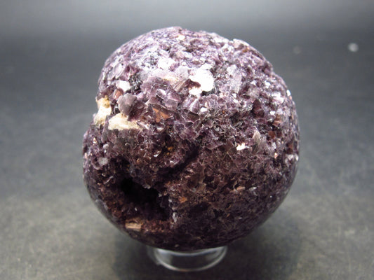 Lepidolite sphere from Brazil - 1.7"