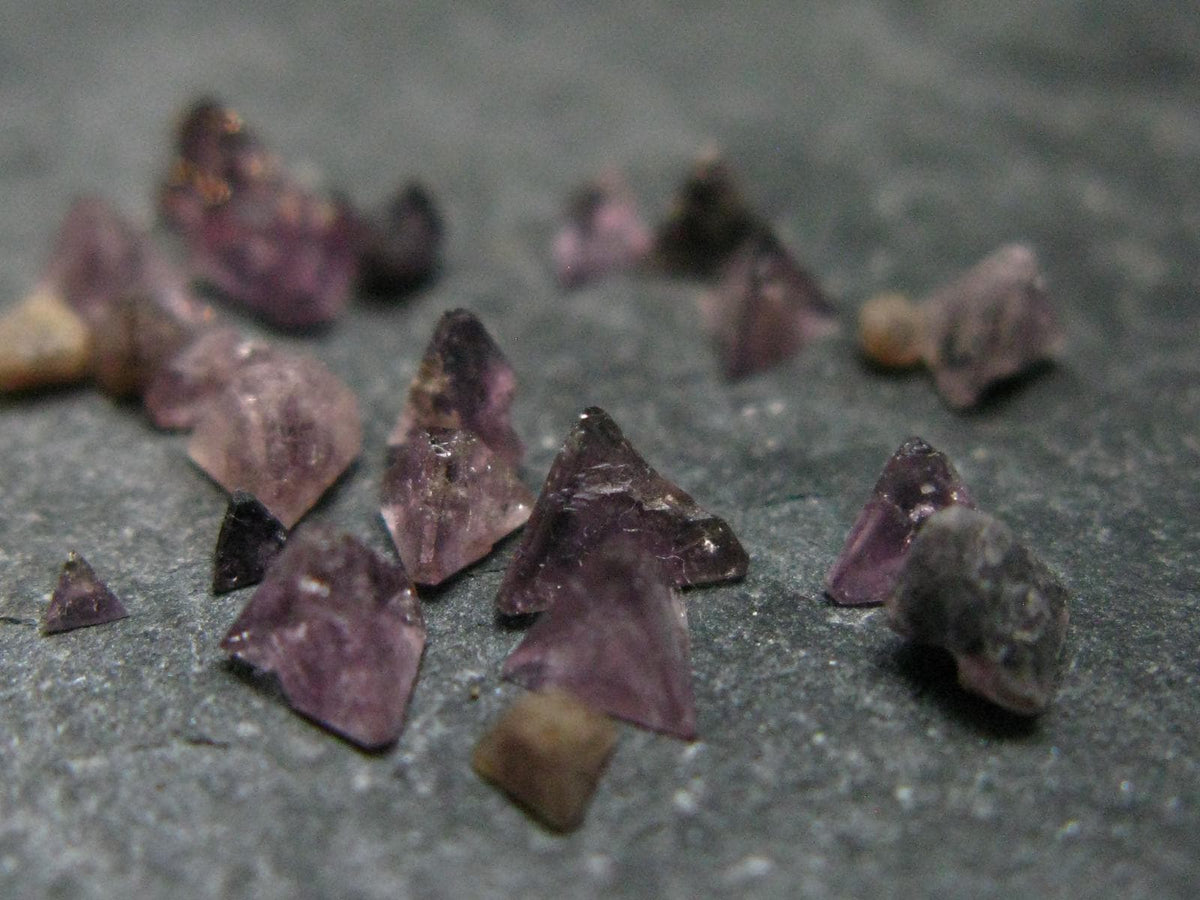 Lot of 25 Rare Gem Chambersite Crystals From Utah USA - 2.45 Carats