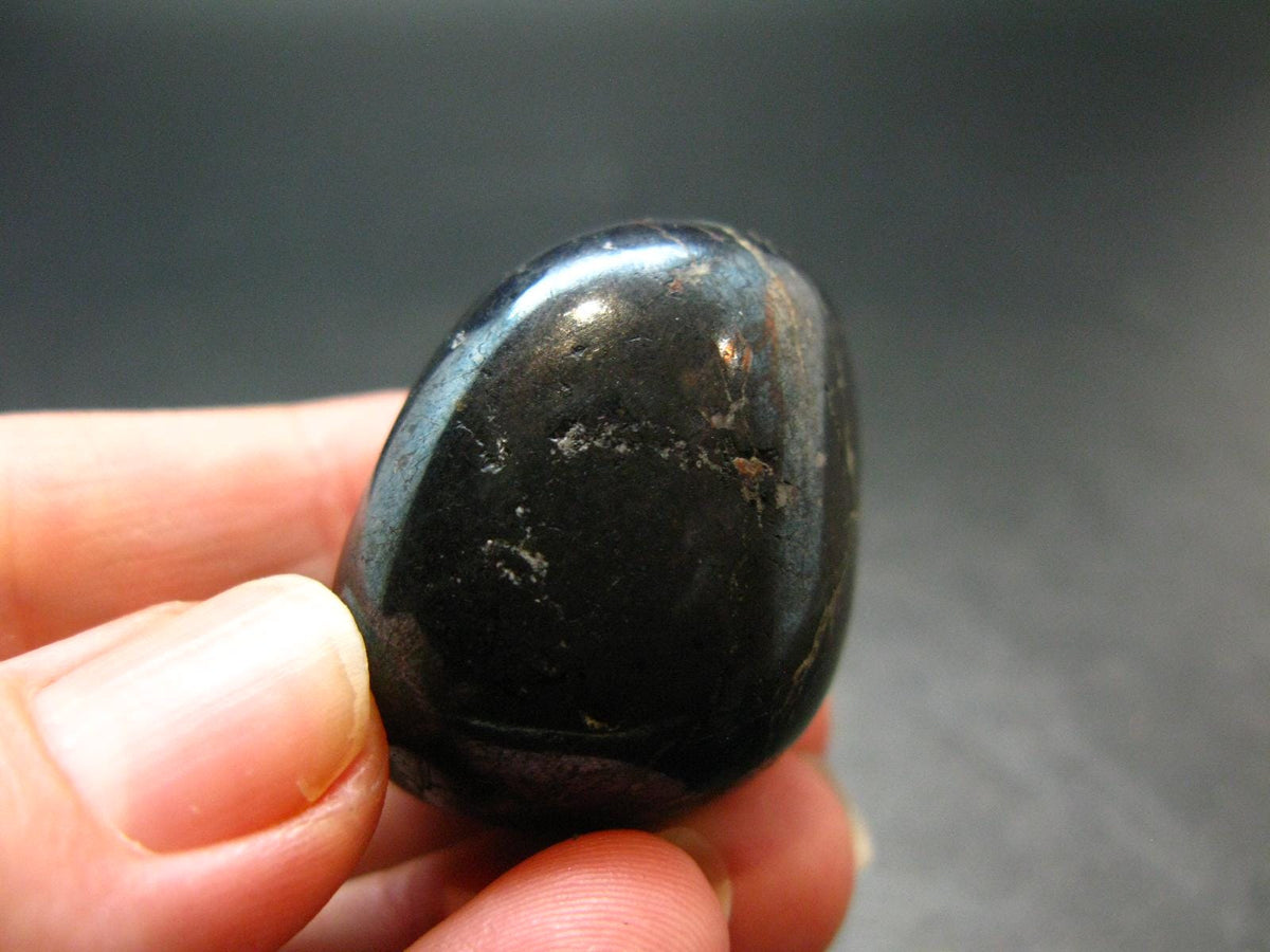 Covelite Covellite Tumbled Stone From Peru - 1.3" - 41.76 Grams