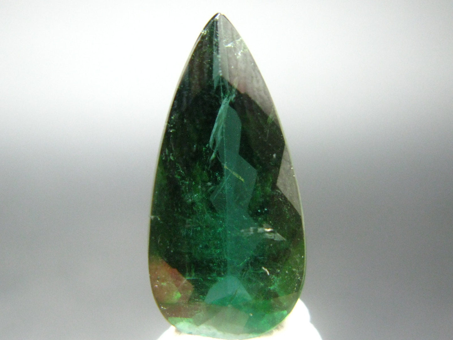 Green Tourmaline Cut Stone Gem From Brazil - 5.63 Carats - 18x9mm