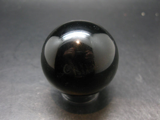 Black Obsidian Sphere From Mexico - 2.1" - 194 Grams