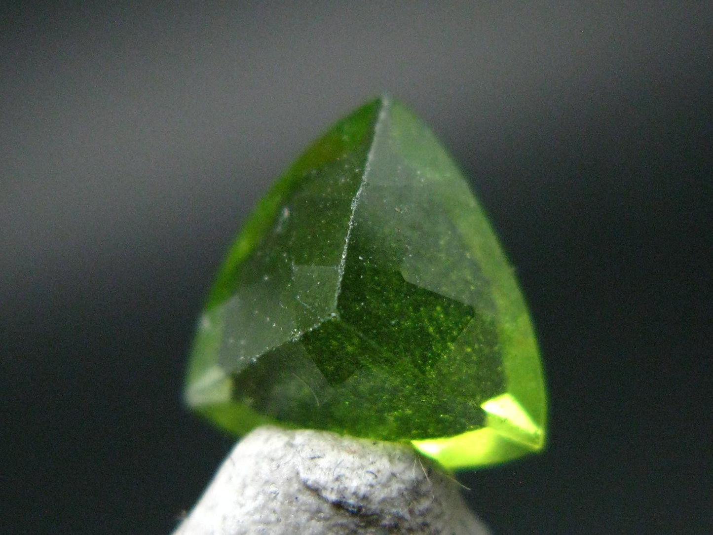 Rare Gem Vesuvianite Cut Stone from Canada - 1.45 Carats
