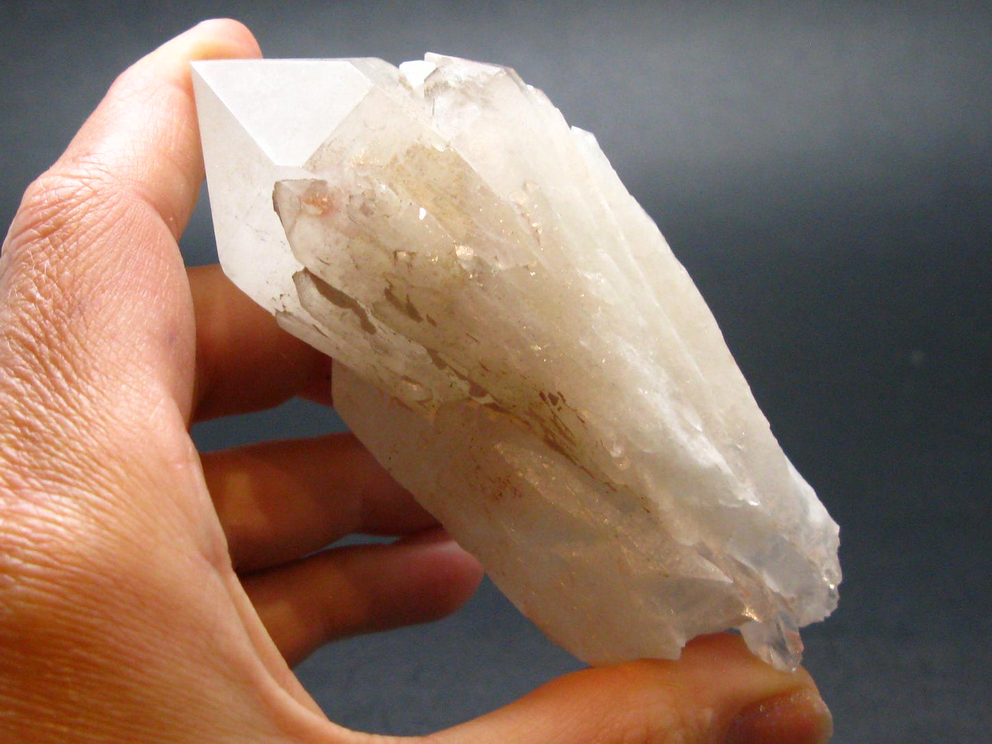 Lithium Quartz Crystal From Brazil - 3.4" - 125.61 Grams