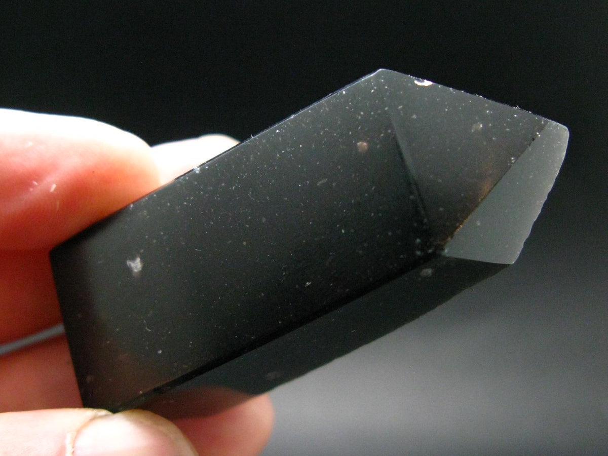 Cintamani Stone Pearl of Fire Obelisk Pyramid from Indonesia - 2.5" - 56.96 Grams