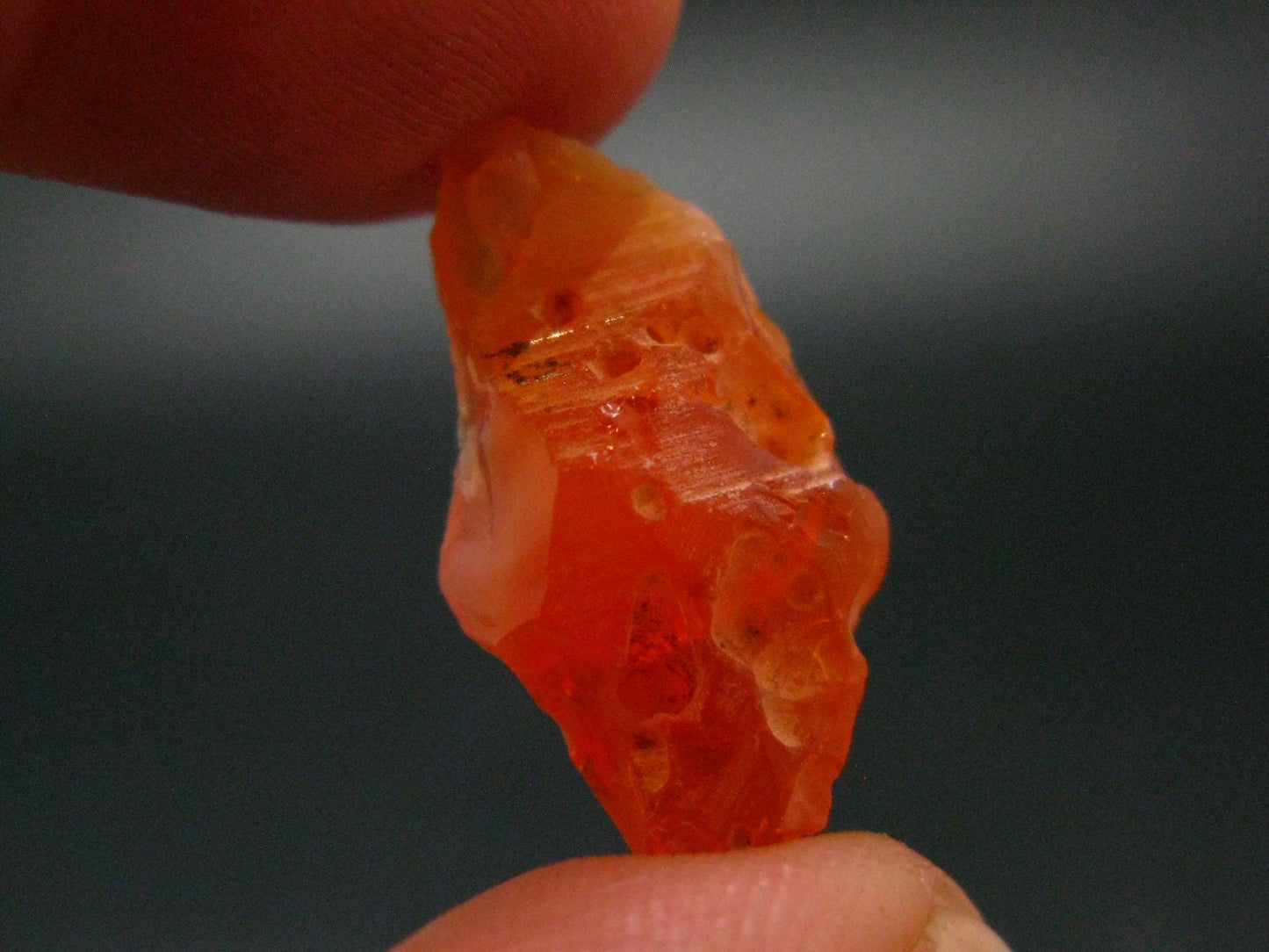 Fire Opal Piece From Mexico - 7.45 Carats