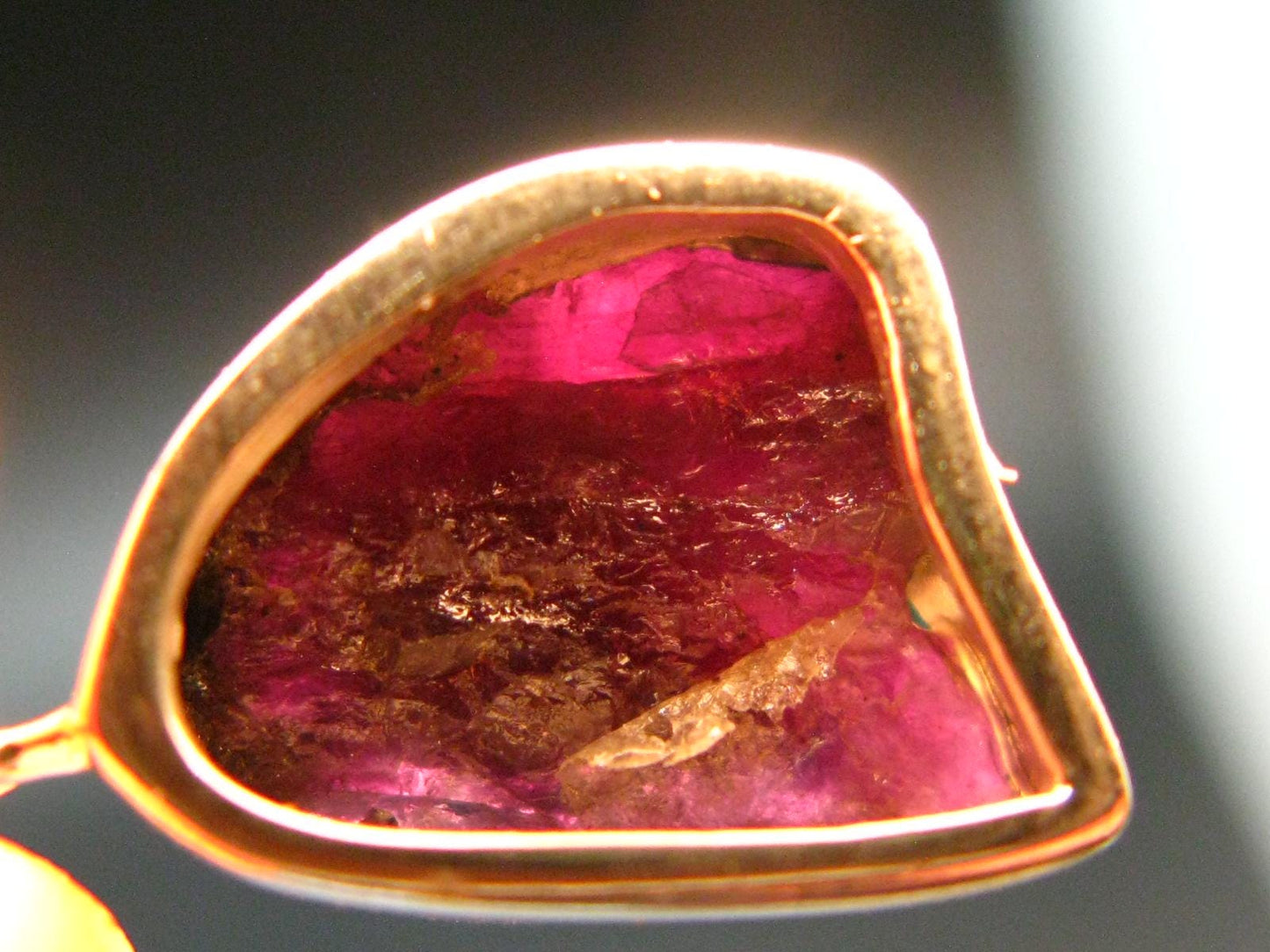 Alexandrite Chrysoberyl Crystal Silver Pendant From Zimbabwe - 0.8" - 1.79 Grams