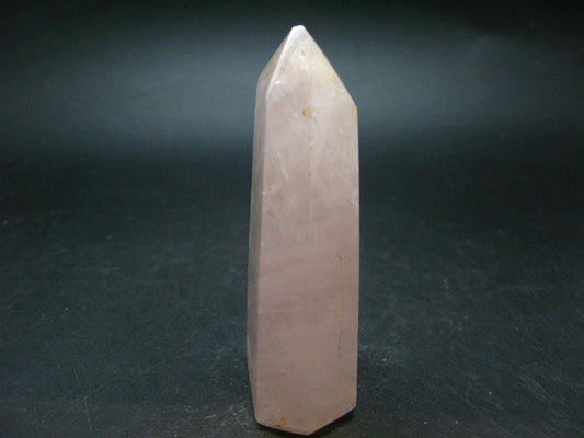 Symbol of Love and Beauty!! Large Rich Pink Rose Quartz Obelisk from Madagascar - 3.2 "