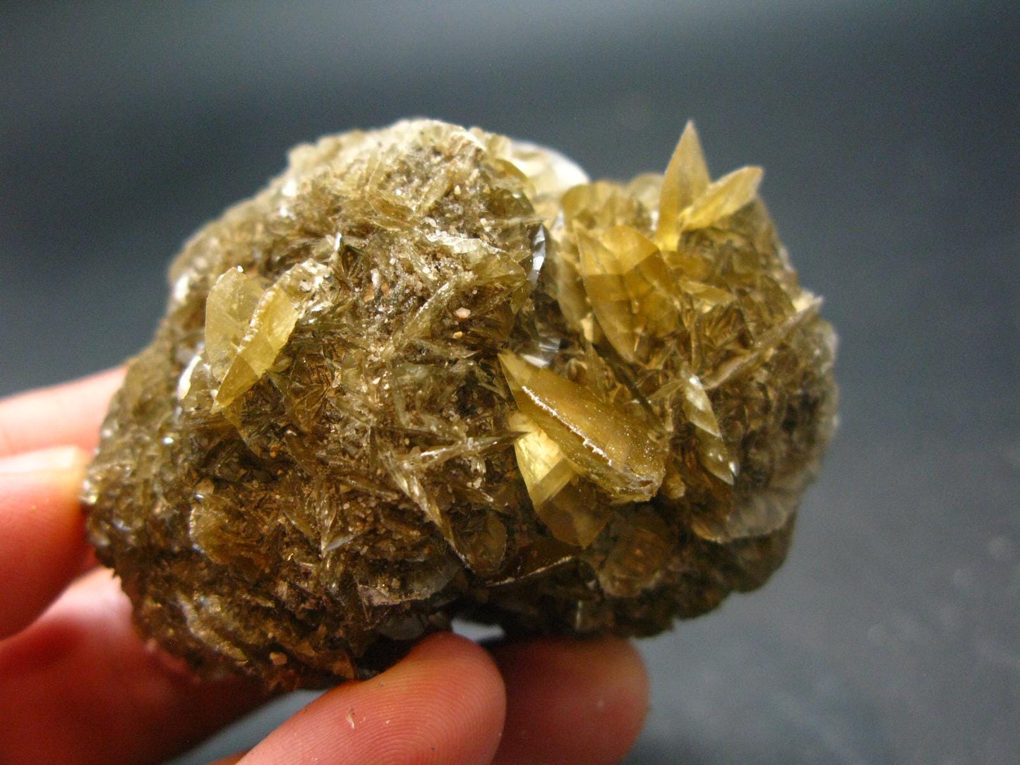 Amazing Fluorescent Gypsum Crystal from Canada - 2.3" - 87.18 Grams