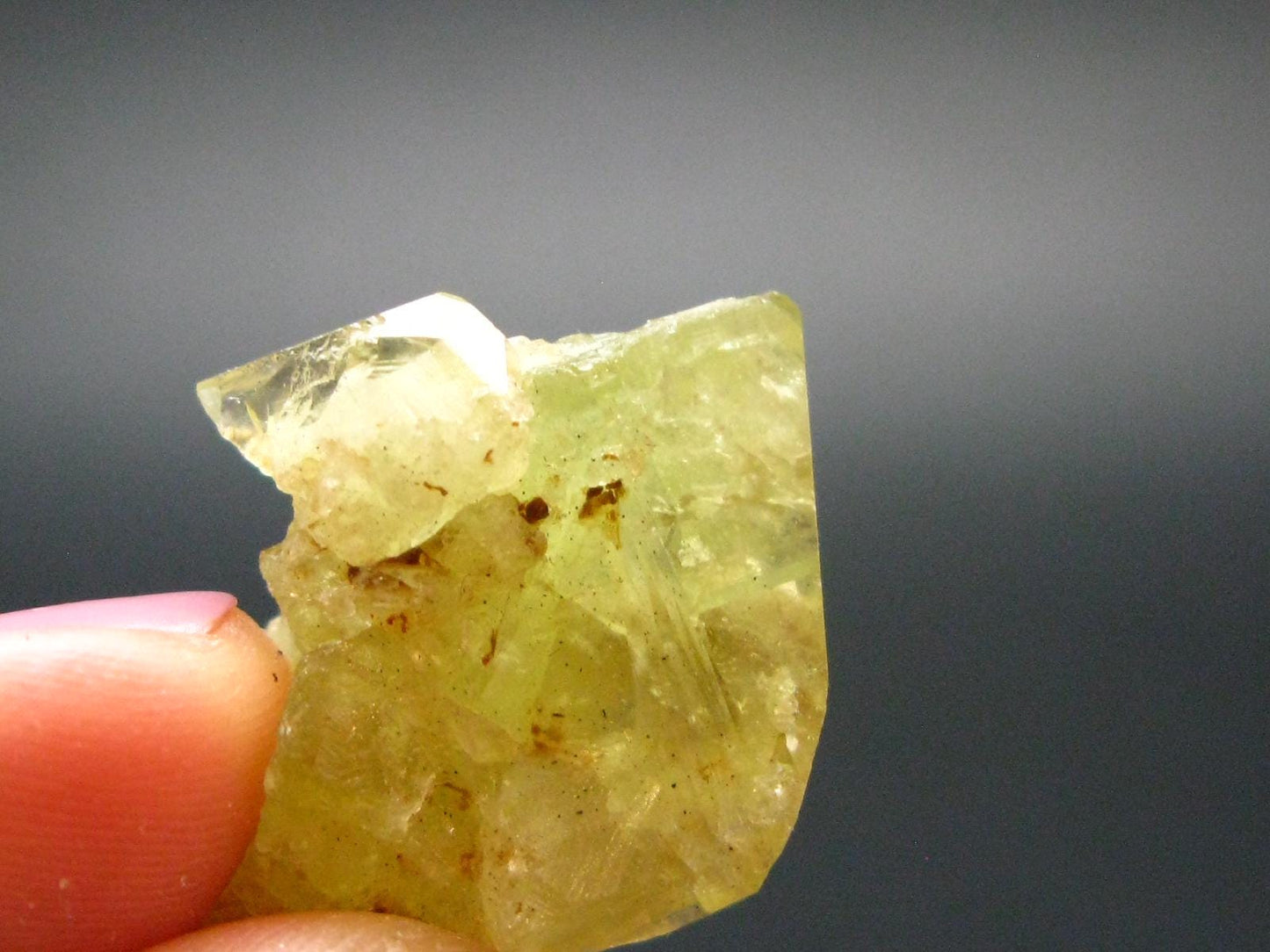 Brazilianite Crystal From Brazil - 1.0" - 7.32 Grams